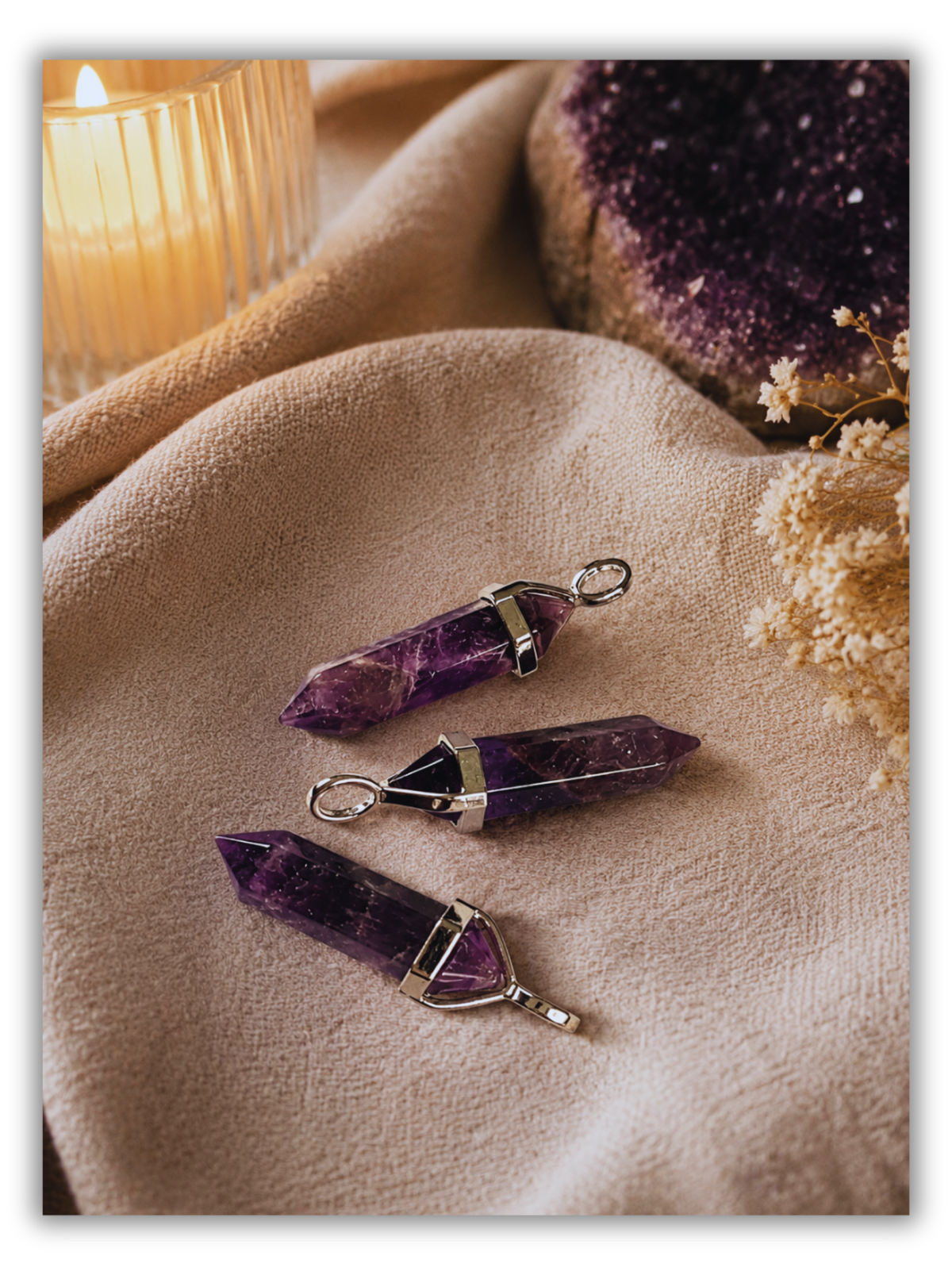 Aura Crystal Pendants