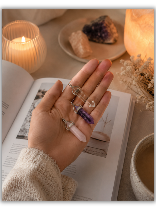 Aura Crystal Pendants
