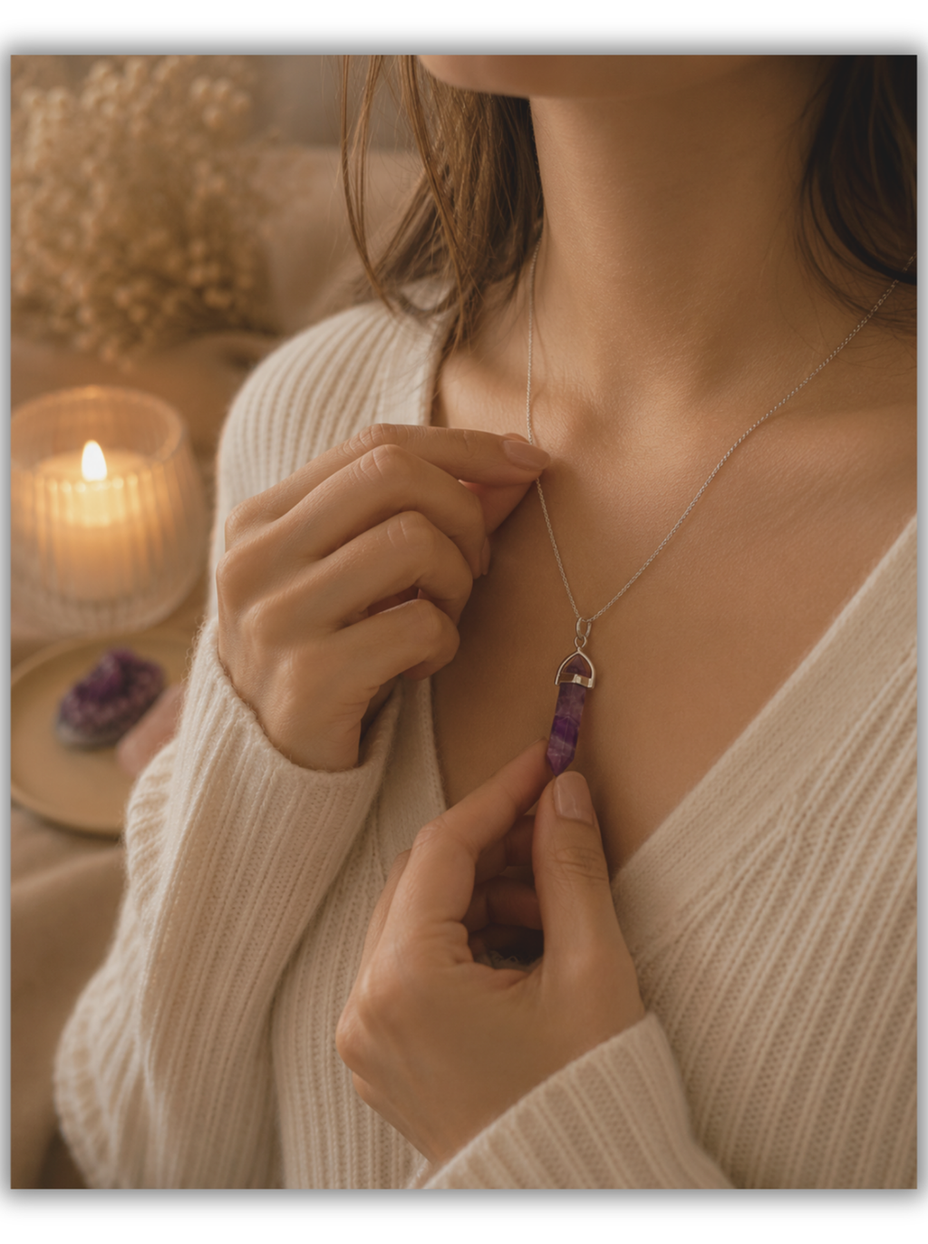 Aura Crystal Pendants