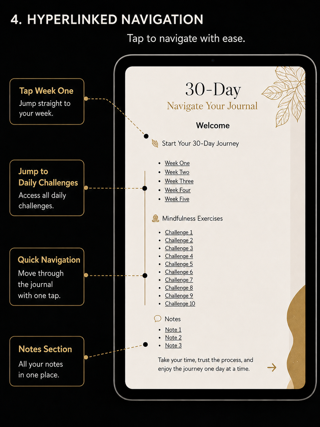 🌙 Achelois 30-Day Gratitude Journal | Digital Edition