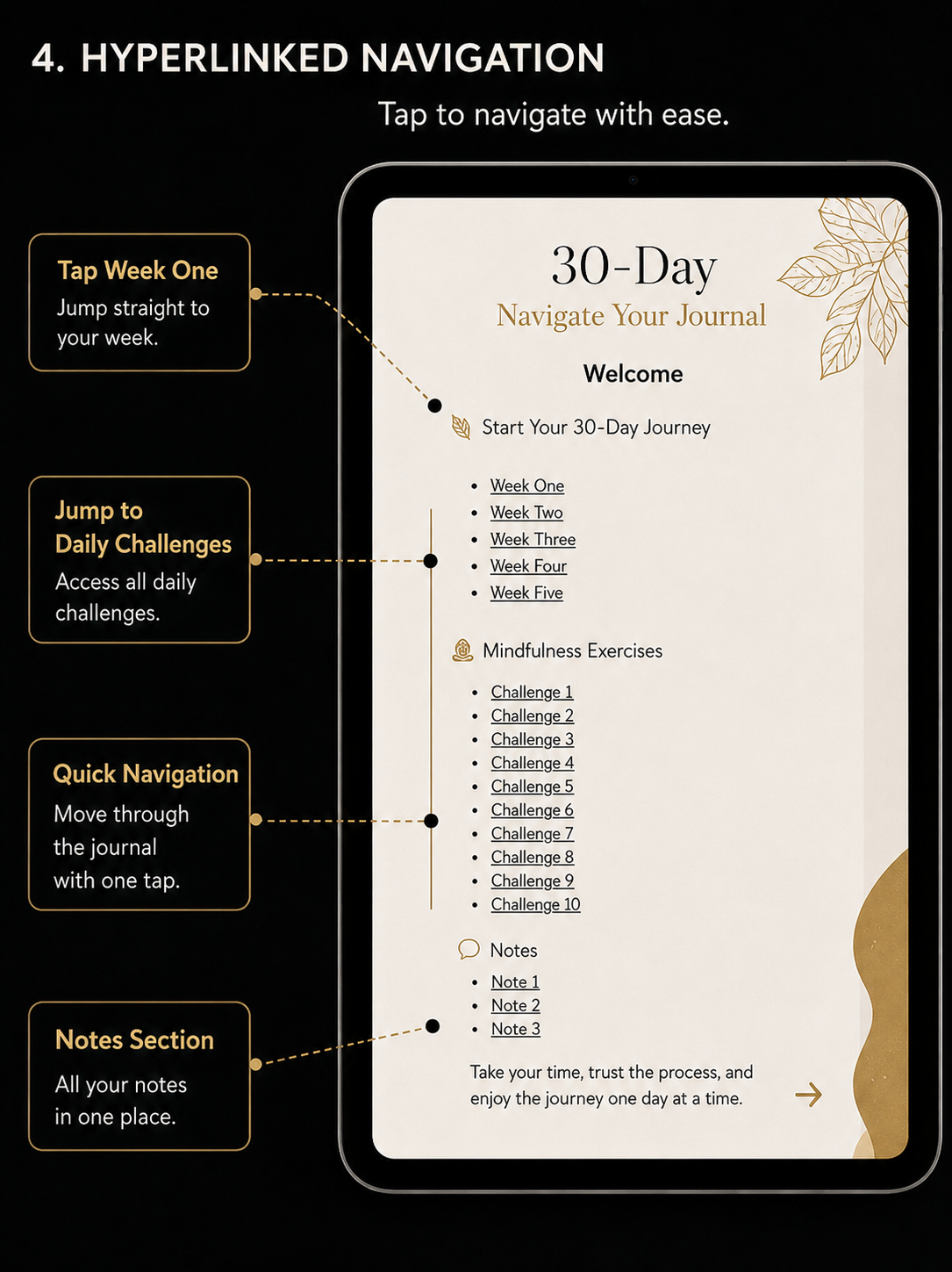 🌙 Achelois 30-Day Gratitude Journal | Digital Edition